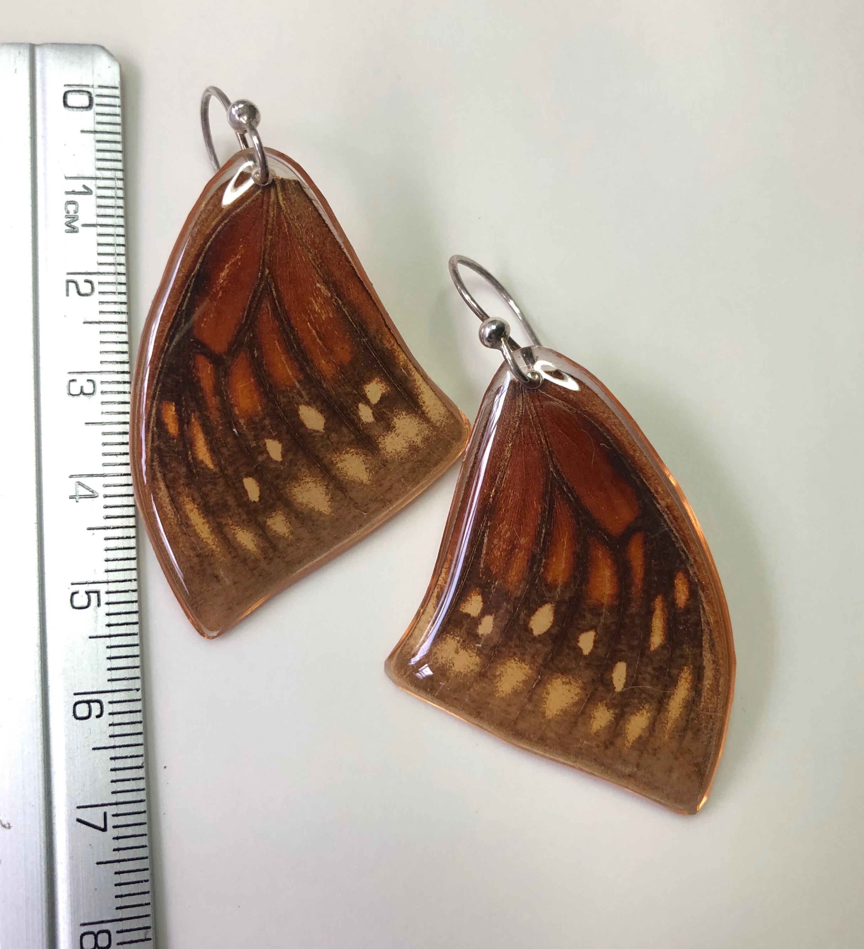 Nobilis Earrings. Sterling Silver